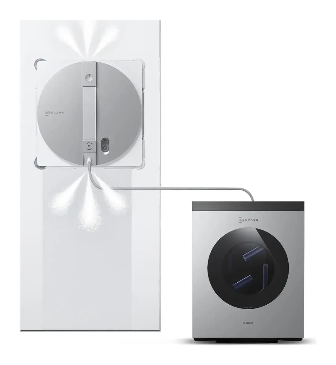 Ecovacs Winbot W3 Omni Akıllı Cam Temizleme Robotu Görsel 1