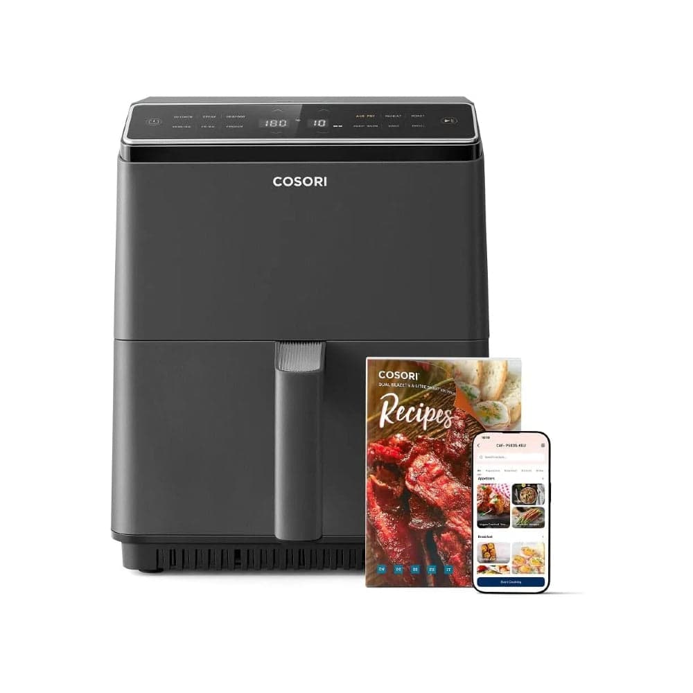 Cosori Dual Blaze 6.4L Çift Isıtıcılı Akıllı Airfryer Görsel 1