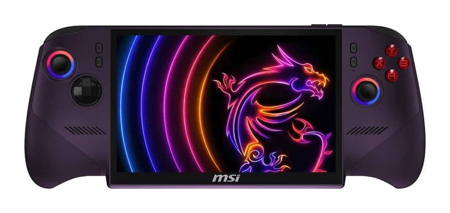 MSI Claw 8 EX AI+ 1 TB Taşınabilir Oyun Konsolu (Lunar Lake)
