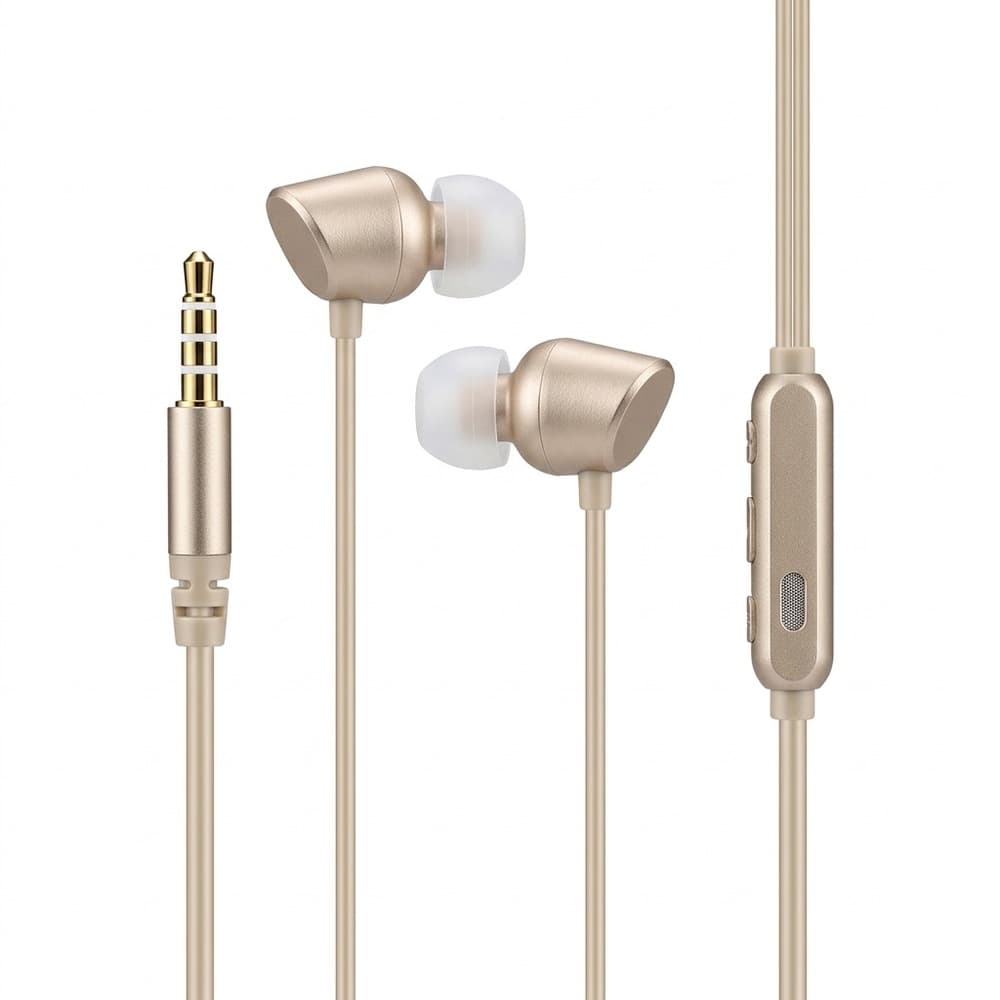 Karler KR-606 Mikrofonlu Kablolu Kulak İçi Kulaklık Görsel 1