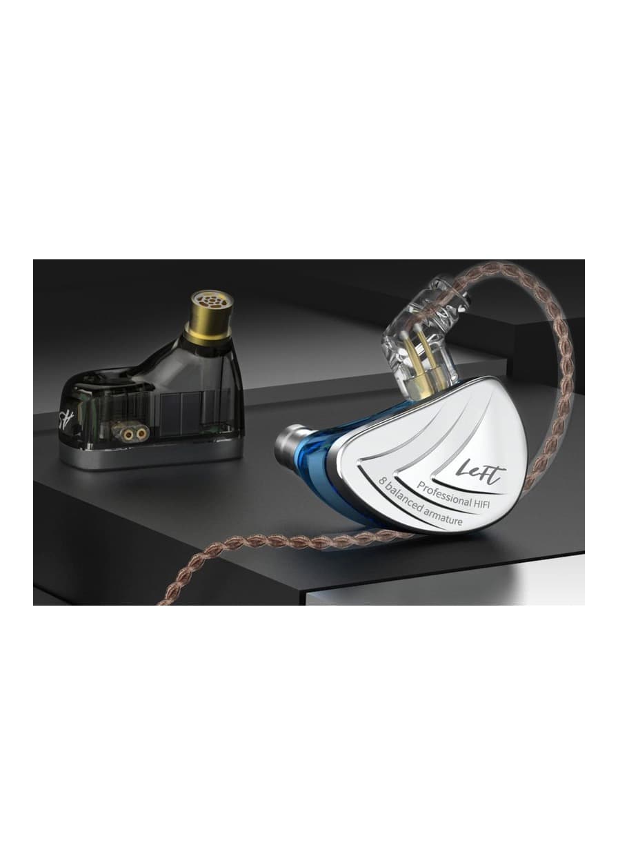 KZ AS16 16 Balanced Armature Sürücülü Hi-Fi Odyofil Kulaklık Görsel 1
