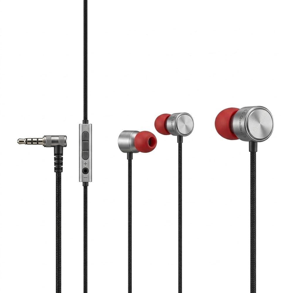 LG QuadBeat 3 Dört Katmanlı Diyafram Kumaş Kablolu Kulaklık Görsel 1