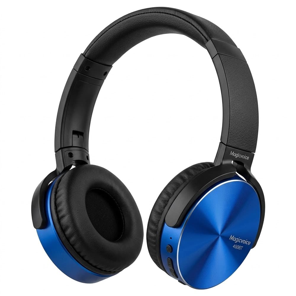 Magicvoice 450BT Kablosuz Bluetooth Kulak Üstü Kulaklık Görsel 1