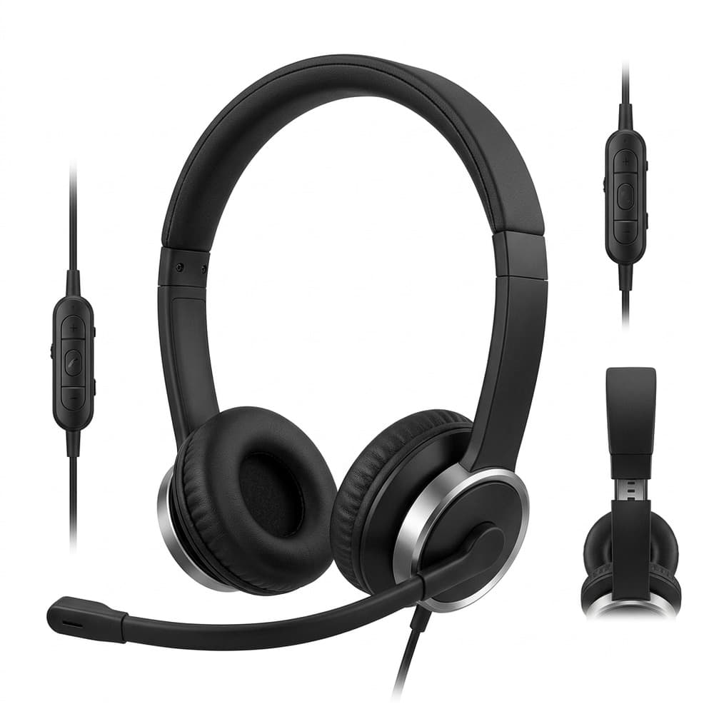 Microsoft LifeChat LX-6000 USB-A Gürültü Önleyici İş Kulaklığı Görsel 1