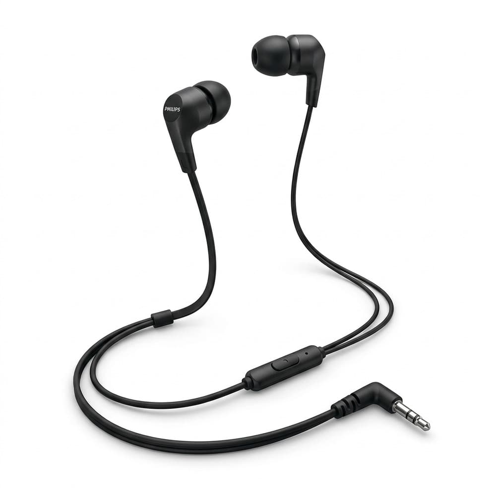 Philips TAE1105 Güçlü Bas Mikrofonlu Kulak İçi Kulaklık Görsel 1