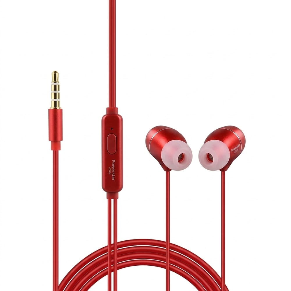 Powerstar HD-24 Mikrofonlu Kablolu Kulak İçi Kulaklık Görsel 1