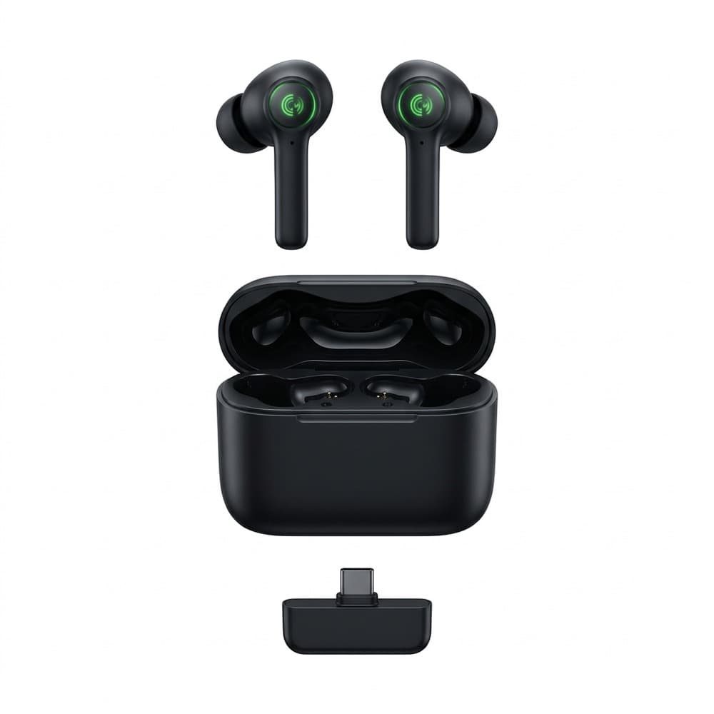 Razer Hammerhead Pro HyperSpeed 2.4GHz & ANC Gaming TWS Kulaklık Görsel 1