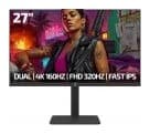 GamePower Kaze Dual 27 inç 4K 160Hz / FHD 320Hz Dual-Mode Gaming Monitör Görsel 1