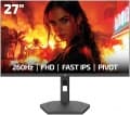 GamePower Lunis L60 27 inç 260Hz 0.5ms FHD Fast IPS Pivot Gaming Monitör