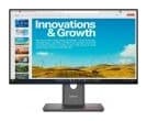 Lenovo ThinkVision P24QD-40 23.8 inç 120Hz WQHD IPS USB-C Hub (100W PD) Monitör Görsel 1