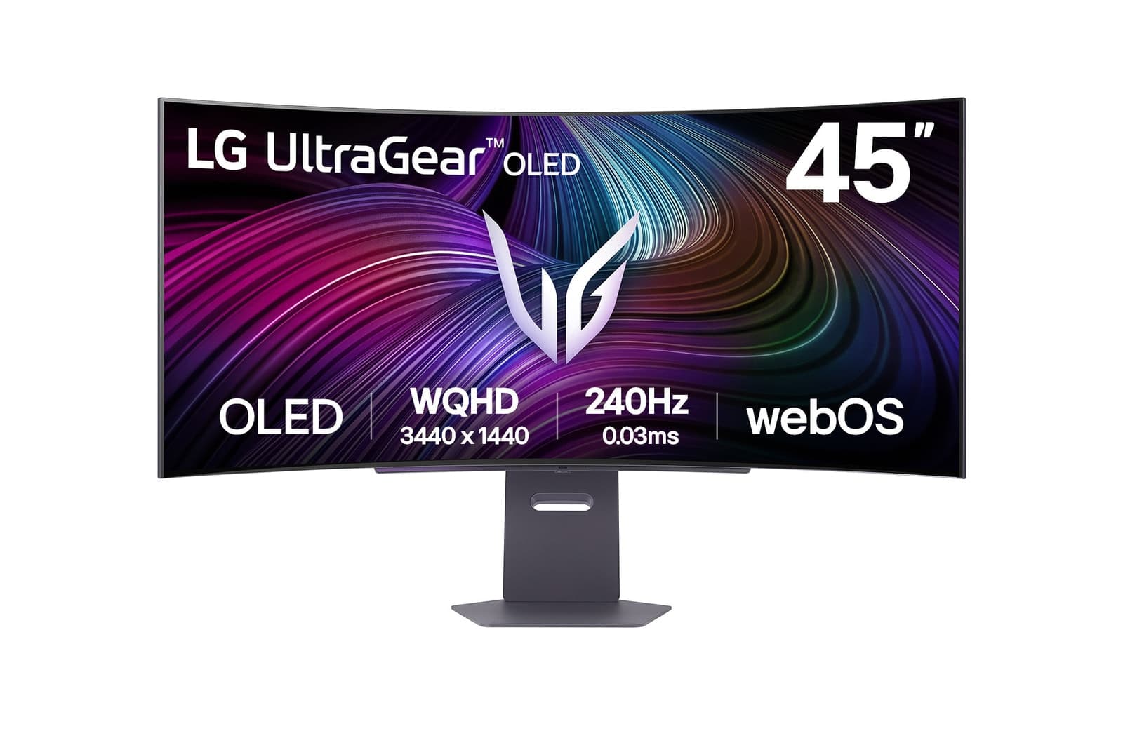 LG UltraGear 45GX90SA-B 45 inç 240Hz UWQHD 800R Kavisli OLED Monitör