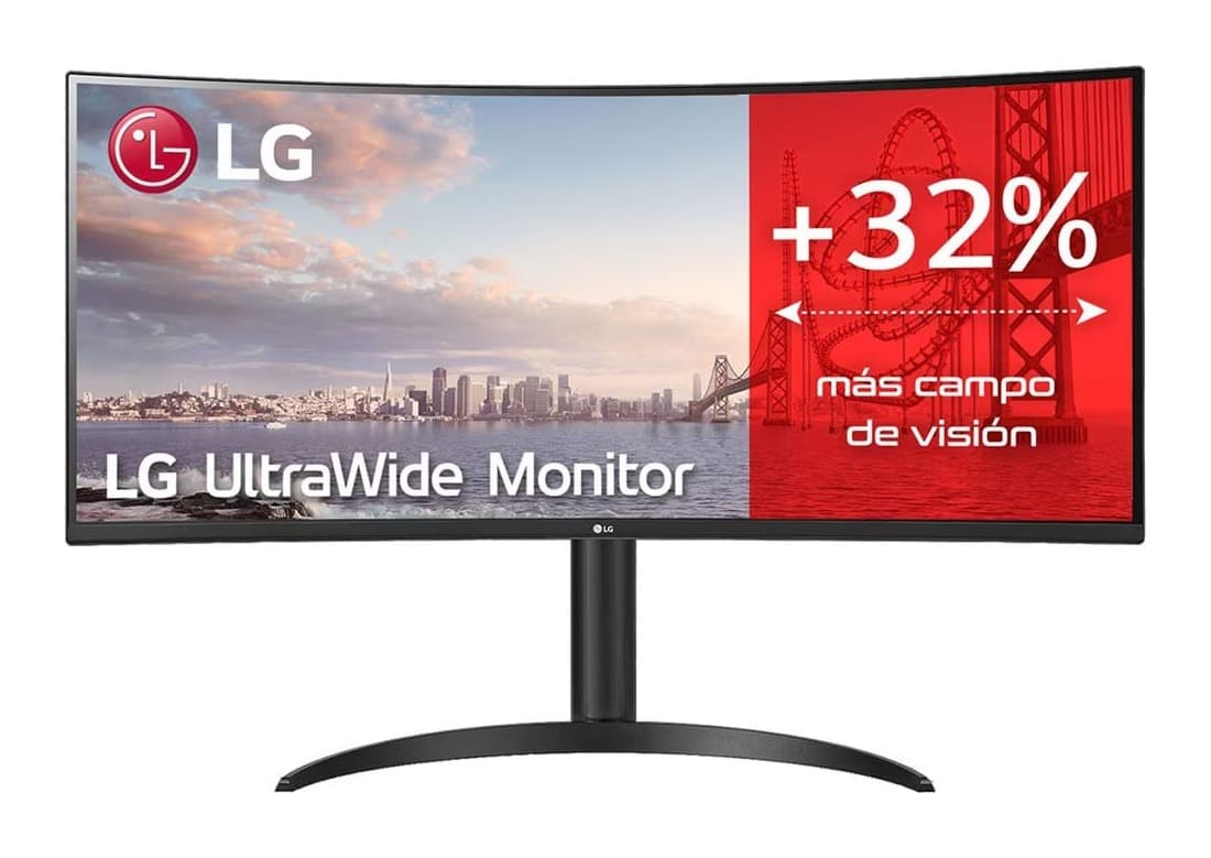 LG UltraWide 34WP75CP-B 34 inç 160Hz 1800R UWQHD USB-C (65W PD) Monitör Görsel 1