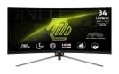 MSI MAG 345CQR 34 inç 180Hz 1ms 1000R Derin Kavisli UWQHD Gaming Monitör Görsel 1