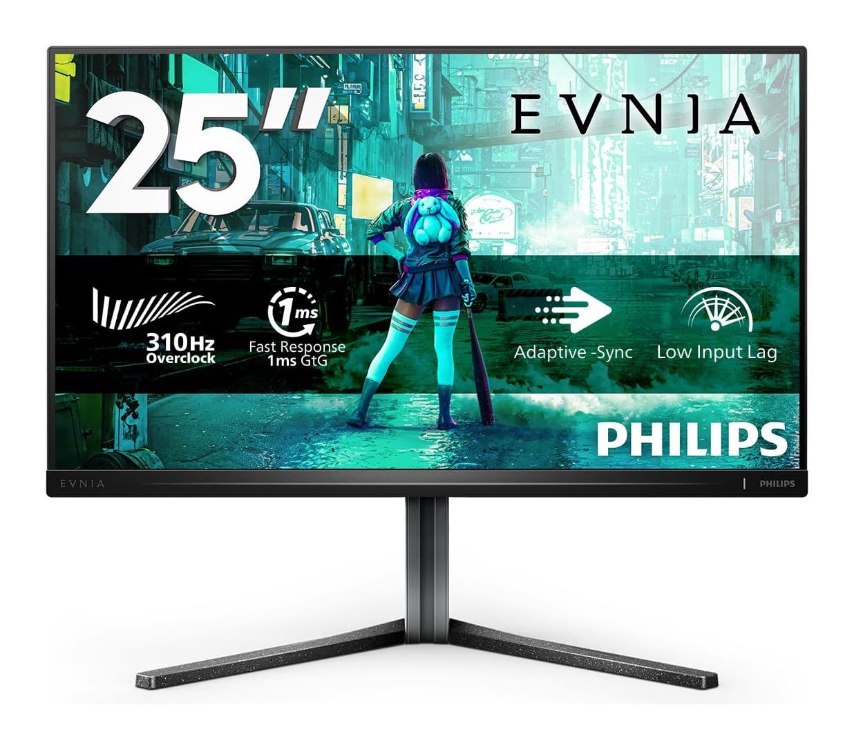 Philips Evnia 25M2N3200U/00 24.5 inç 310Hz 0.5ms FHD Fast IPS Monitör Görsel 1