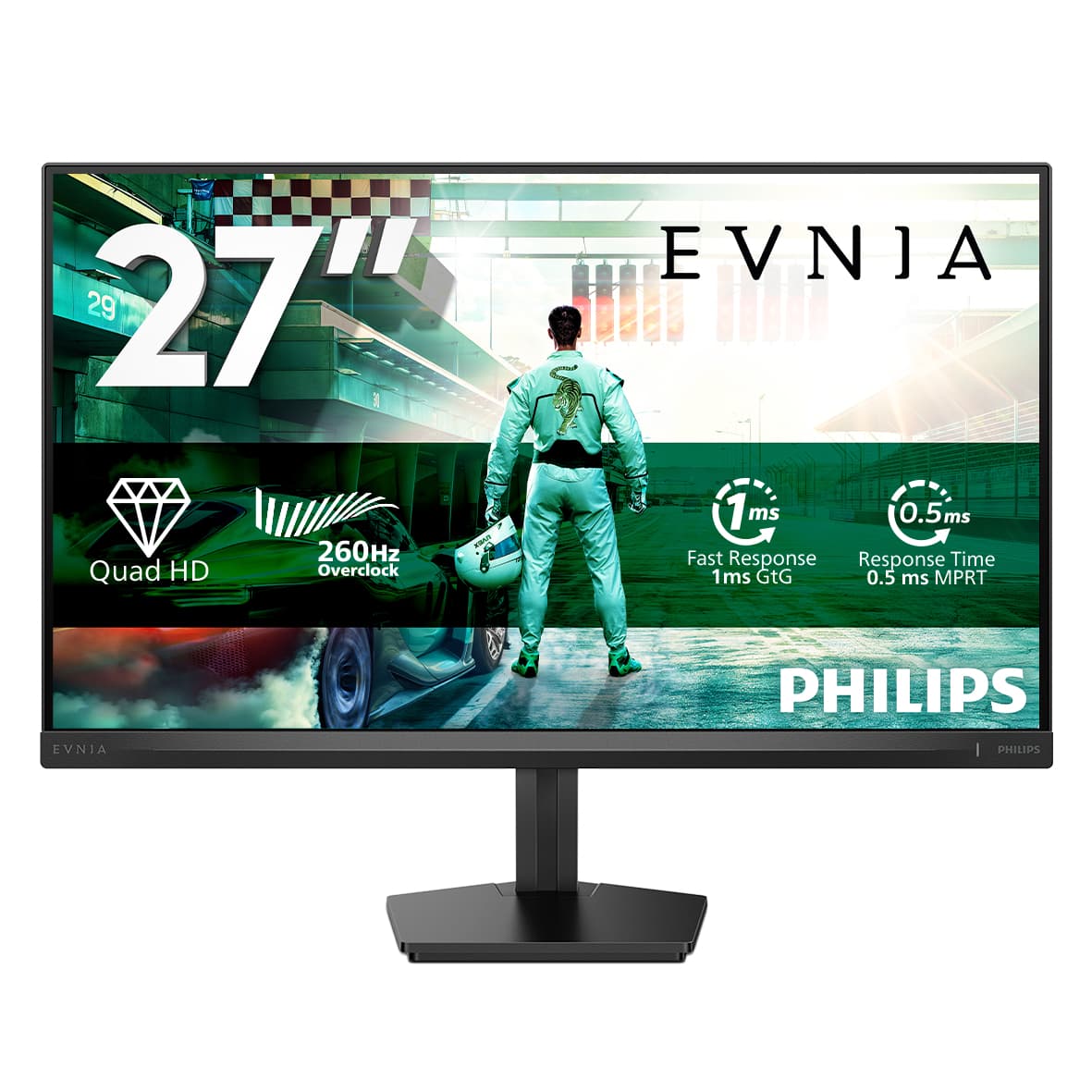 Philips Evnia 27M2N3500PF/00 27 inç 260Hz 0.5ms WQHD Fast IPS Pivot Monitör