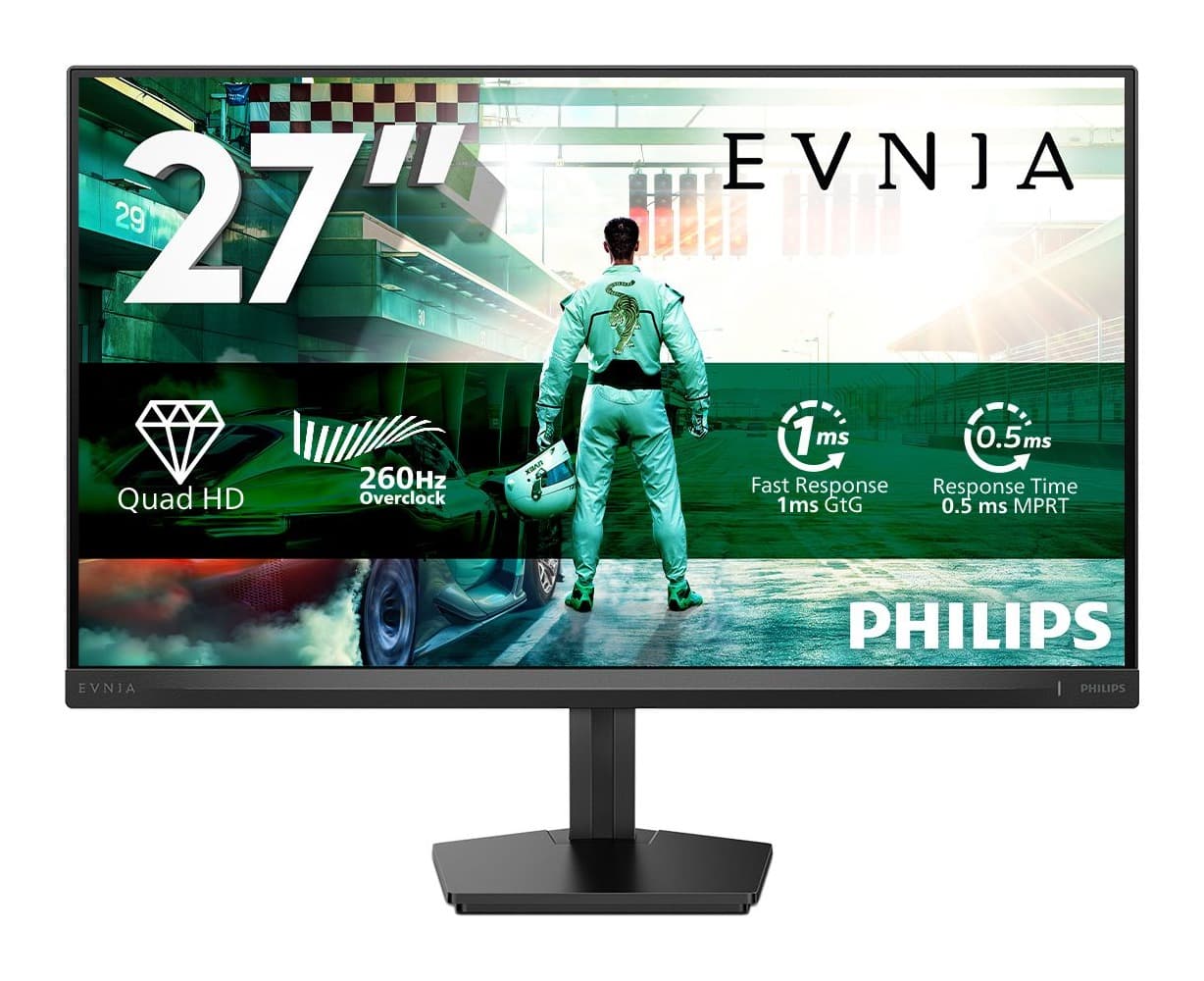 Philips Evnia 27M2N3500PF/00 27 inç 260Hz 0.5ms WQHD Fast IPS Pivot Monitör Görsel 1
