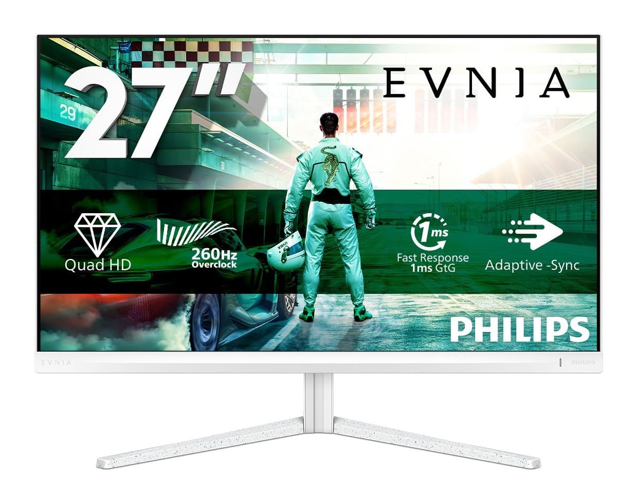 Philips Evnia 27M2N3501PA/00 27 inç 260Hz 0.5ms WQHD Fast IPS Monitör Görsel 1