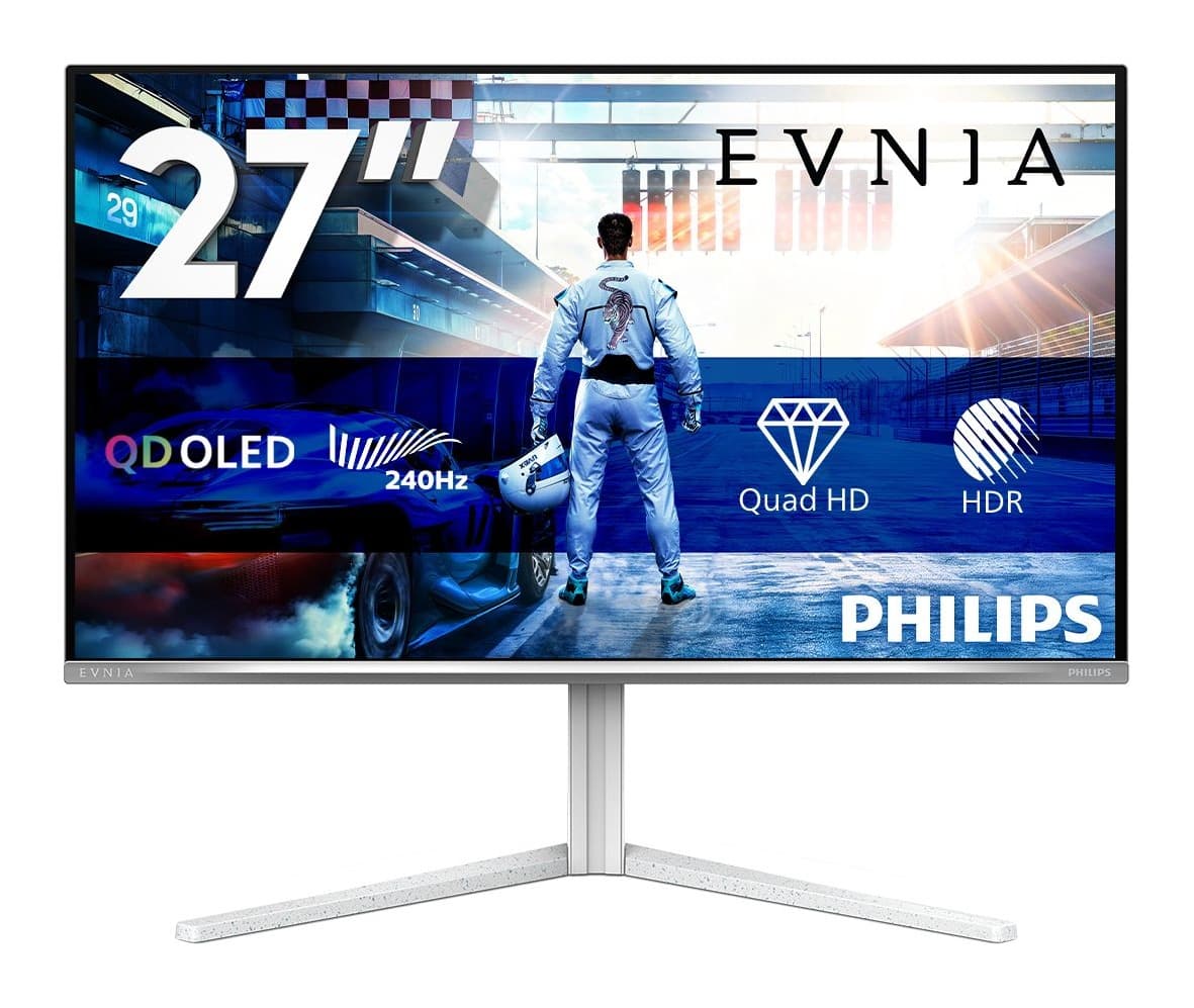 Philips Evnia 27M2N6501L/00 27 inç 240Hz WQHD OLED Monitör Görsel 1