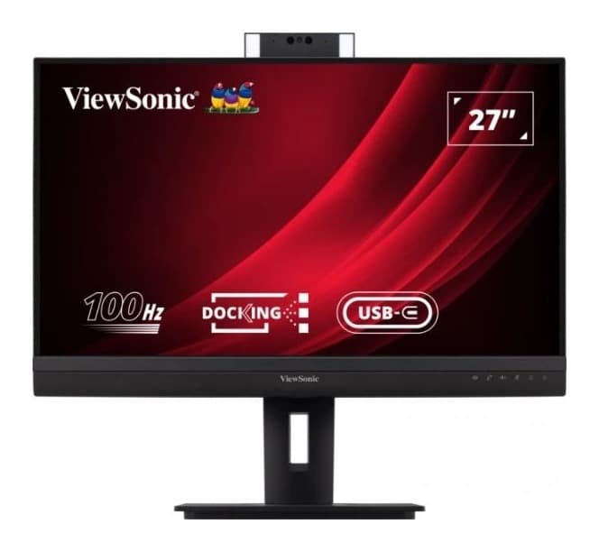 ViewSonic VG2757V-2K 27 inç 100Hz WQHD IPS USB-C Hub (90W PD) 5MP Kameralı Görsel 1