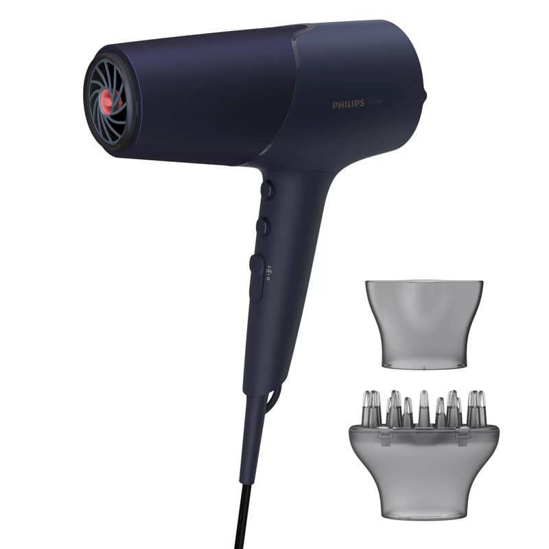 Philips 5000 Serisi BHD510/00 2300W ThermoShield İyonik Saç Kurutma Makinesi (Siyah)