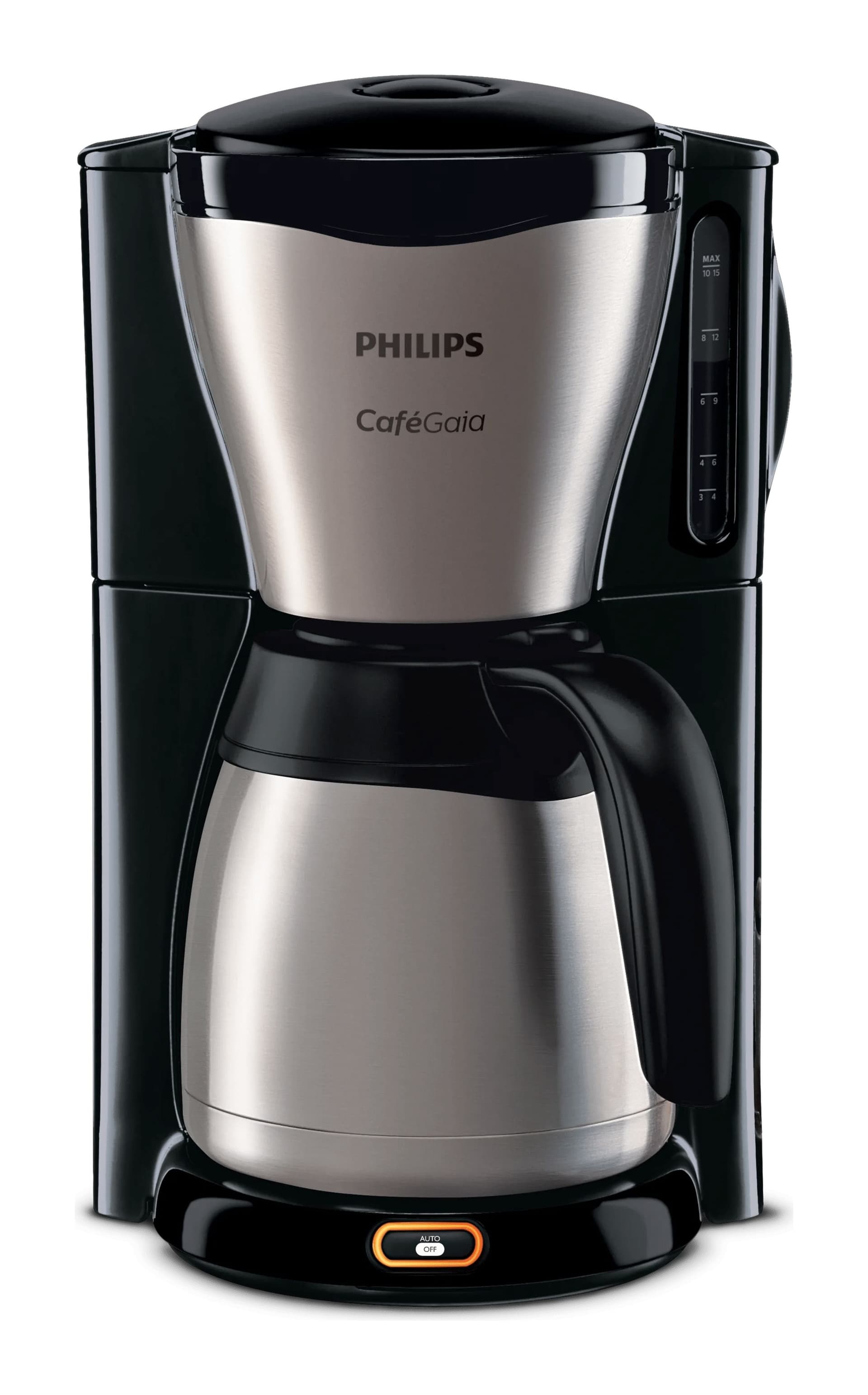 Philips Cafe Gaia HD7548/20 1000W Çelik Termoslu Filtre Kahve Makinesi Görsel 1