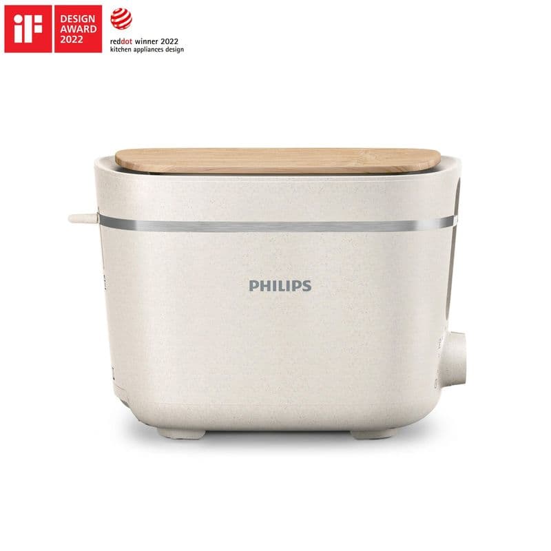Philips Eco Conscious HD2640/10 830W %100 Biyobazlı Doğa Dostu Ekmek Kızartma Makinesi
