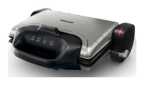 Philips HD4467/90 Sağlıklı Masaüstü Elektrikli Izgara & Tost Makinesi Görsel 1