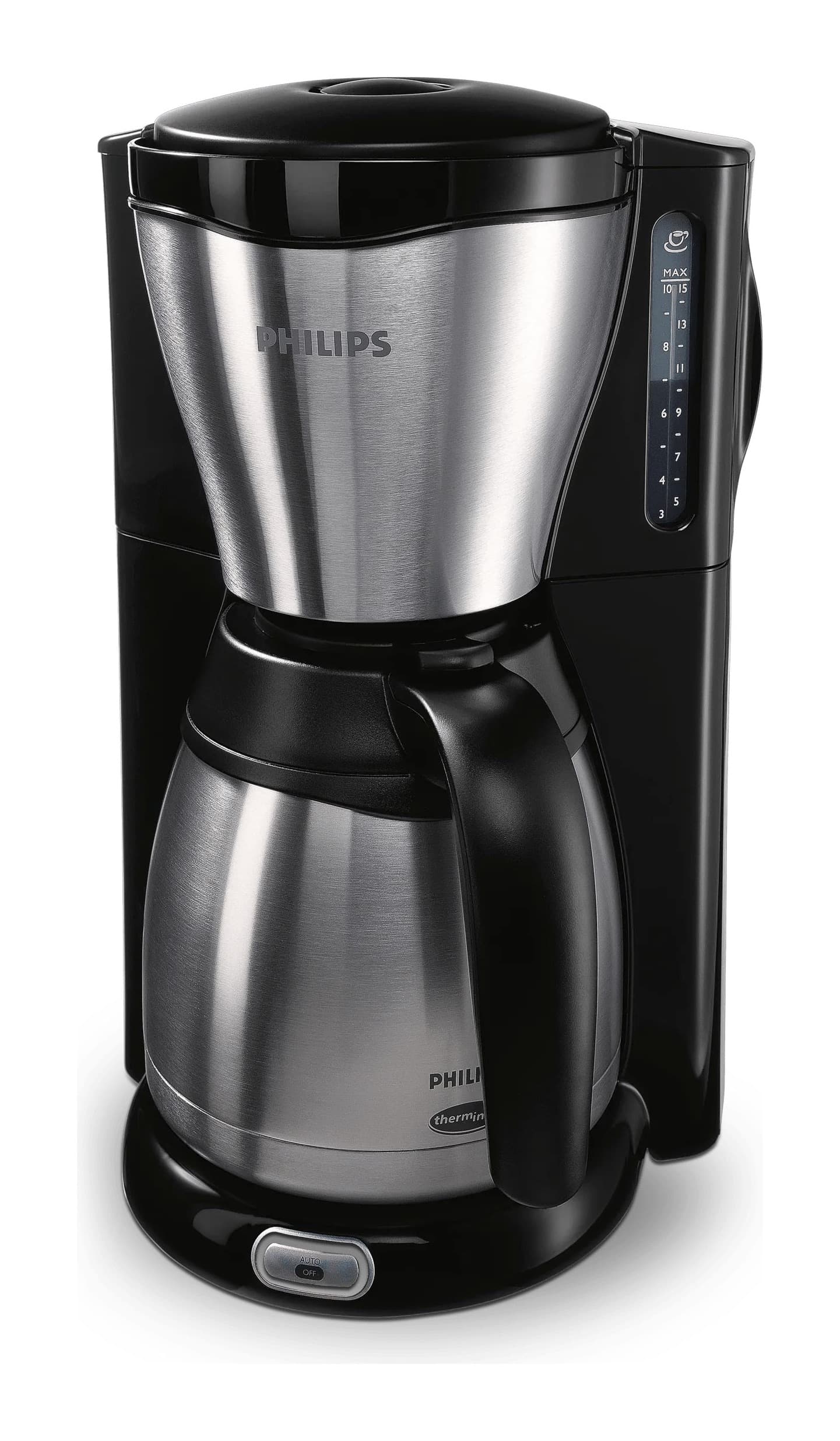 Philips Cafe Gaia HD7546/20 1000W Çift Katmanlı Termoslu Filtre Kahve Makinesi Görsel 1