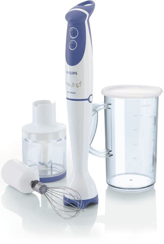 Philips Cucina HR1364 600W Çelik Bıçaklı El Blender Seti