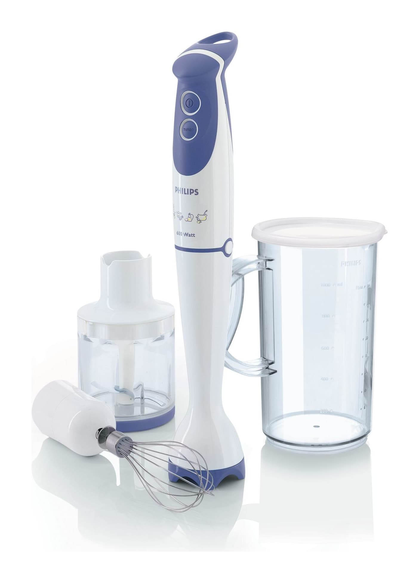 Philips Cucina HR1364 600W Çelik Bıçaklı El Blender Seti Görsel 1