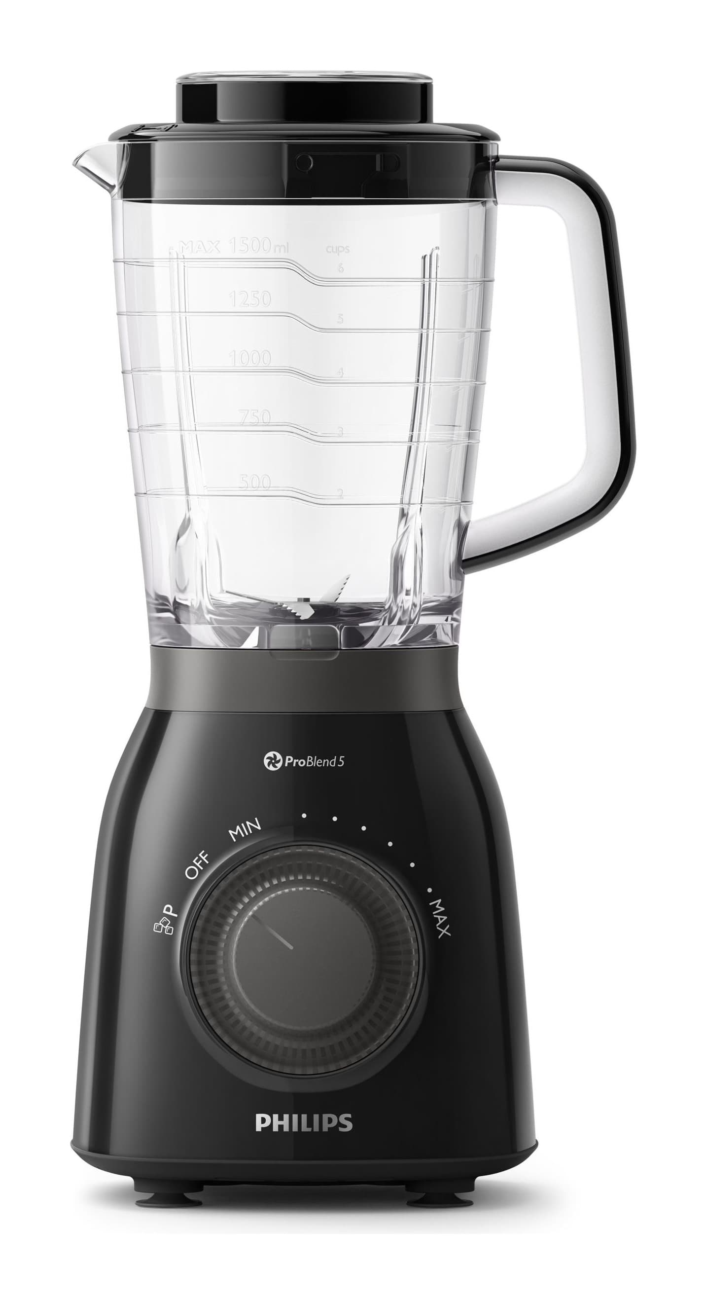 Philips Viva Collection HR2156/90 600W 2L ProBlend 5 Cam Hazneli Blender Görsel 1