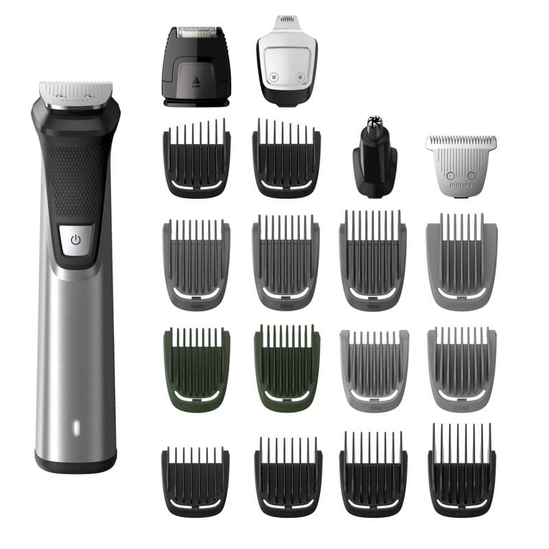 Philips Norelco Multigroom 7000 MG7750/49 Paslanmaz Çelik 23 Parça Bakım Seti