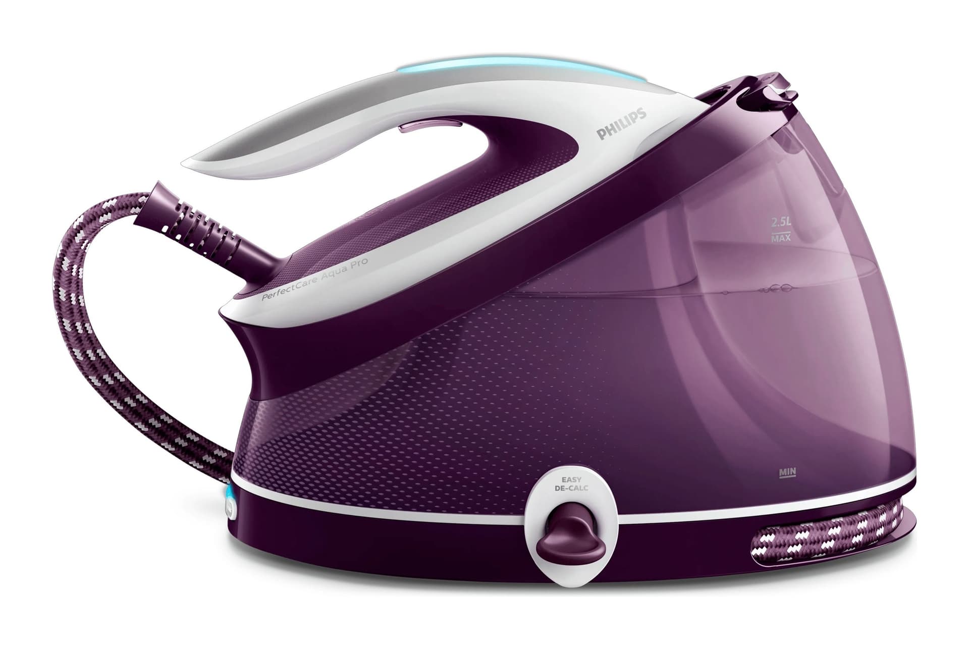 Philips Perfect Care Aqua Pro GC9315/30 Buhar Kazanlı Ütü (Mor) Görsel 1