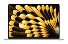 Apple MacBook Air 15.3" M4 (MW1K3TU/A) Altın Görsel 1