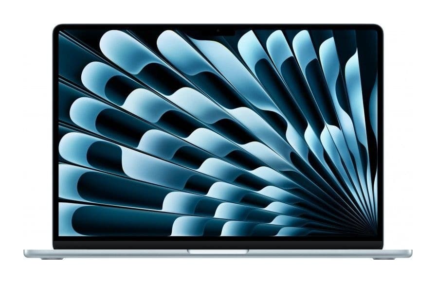 Apple MacBook Air M5 15.3" (10CPU/10GPU) (MDVT4TU/A) Açık Mavi Görsel 1