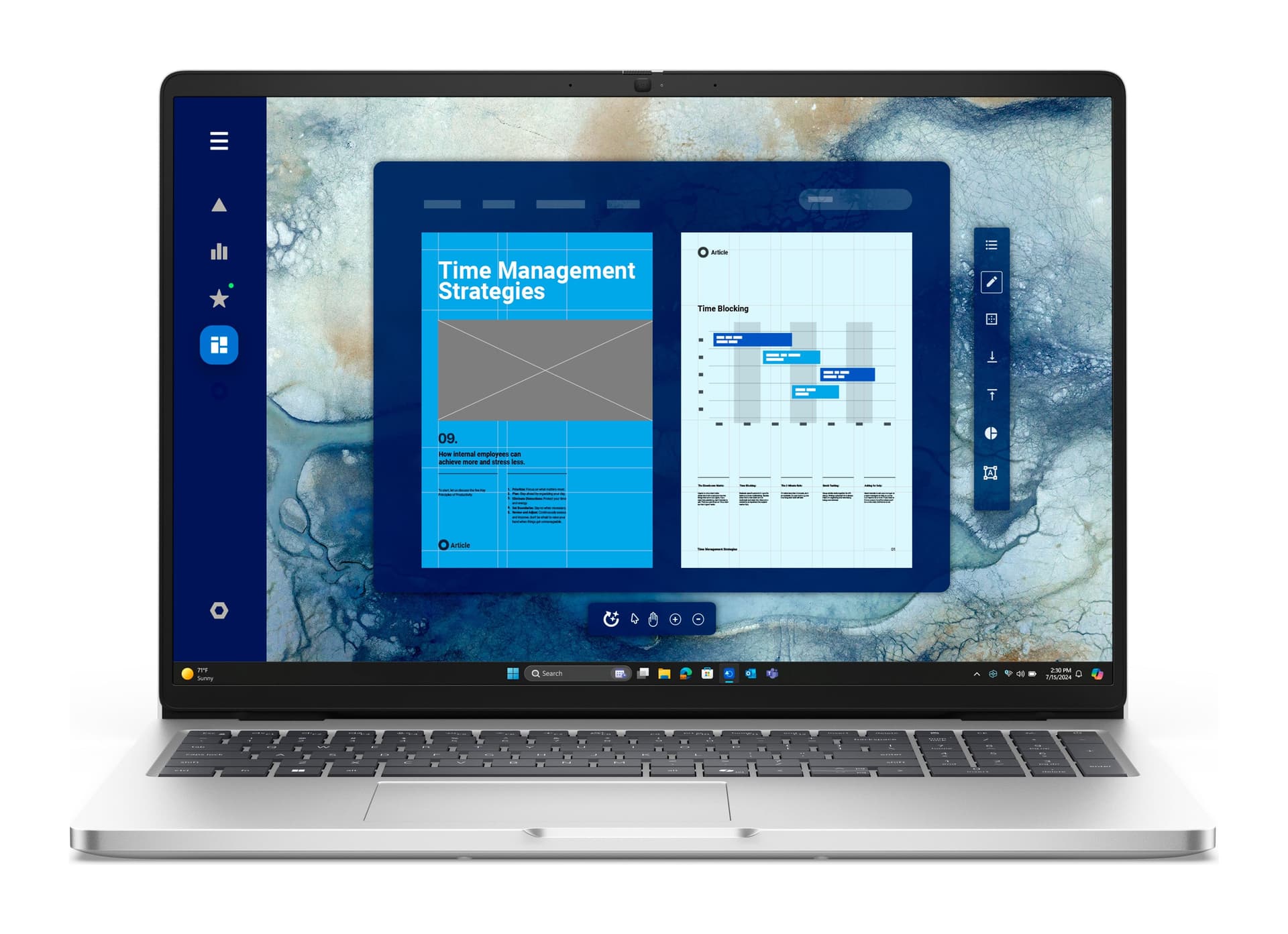 Dell Pro 16 PC16250 (64GB/1TBSSD/W11P) Görsel 1