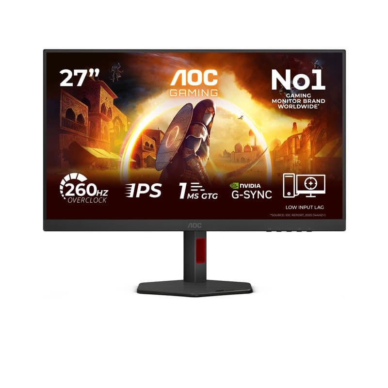 AOC 27G4ZR 27 inç 260Hz 0.5ms FHD Fast IPS Pivot Gaming Monitör