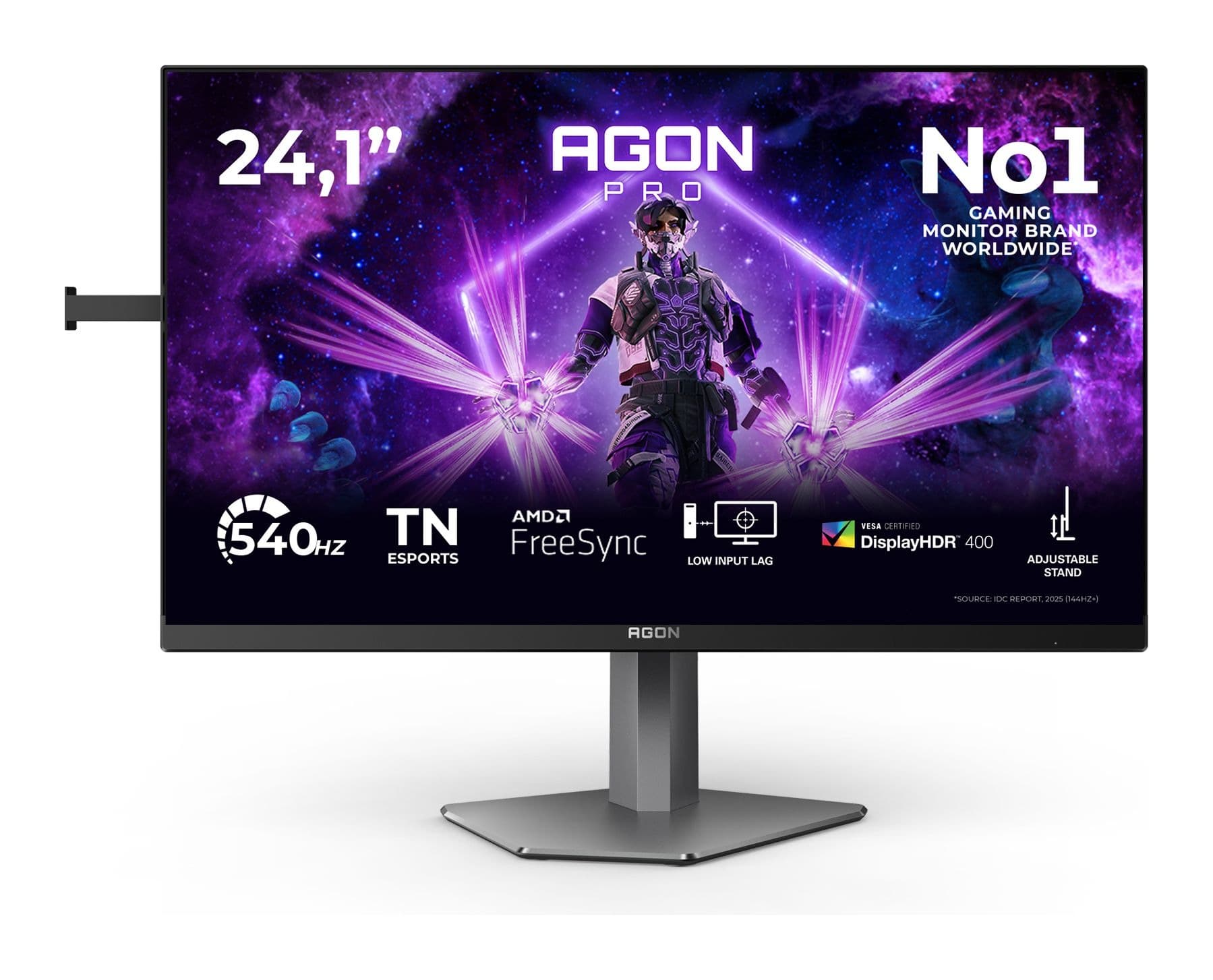 AOC Agon Pro AG246FK 24.1 inç 540Hz 0.5ms FHD Fast TN E-Spor Monitör Görsel 1