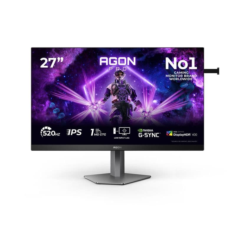 AOC Agon Pro AG276FK 27 inç 520Hz 0.5ms FHD Fast IPS Gaming Monitör