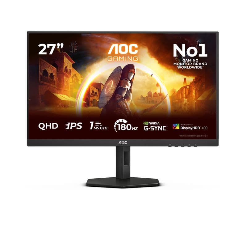 AOC Q27G4X 27 inç 180Hz 0.5ms WQHD Fast IPS Gaming Monitör
