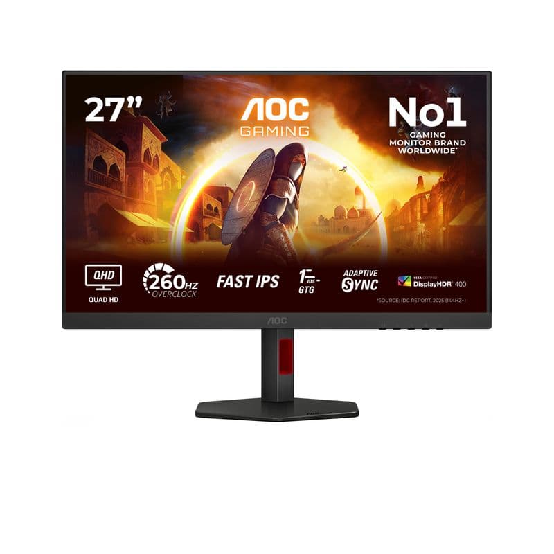 AOC Q27G4ZR 27 inç 260Hz 0.5ms WQHD Fast IPS Gaming Monitör