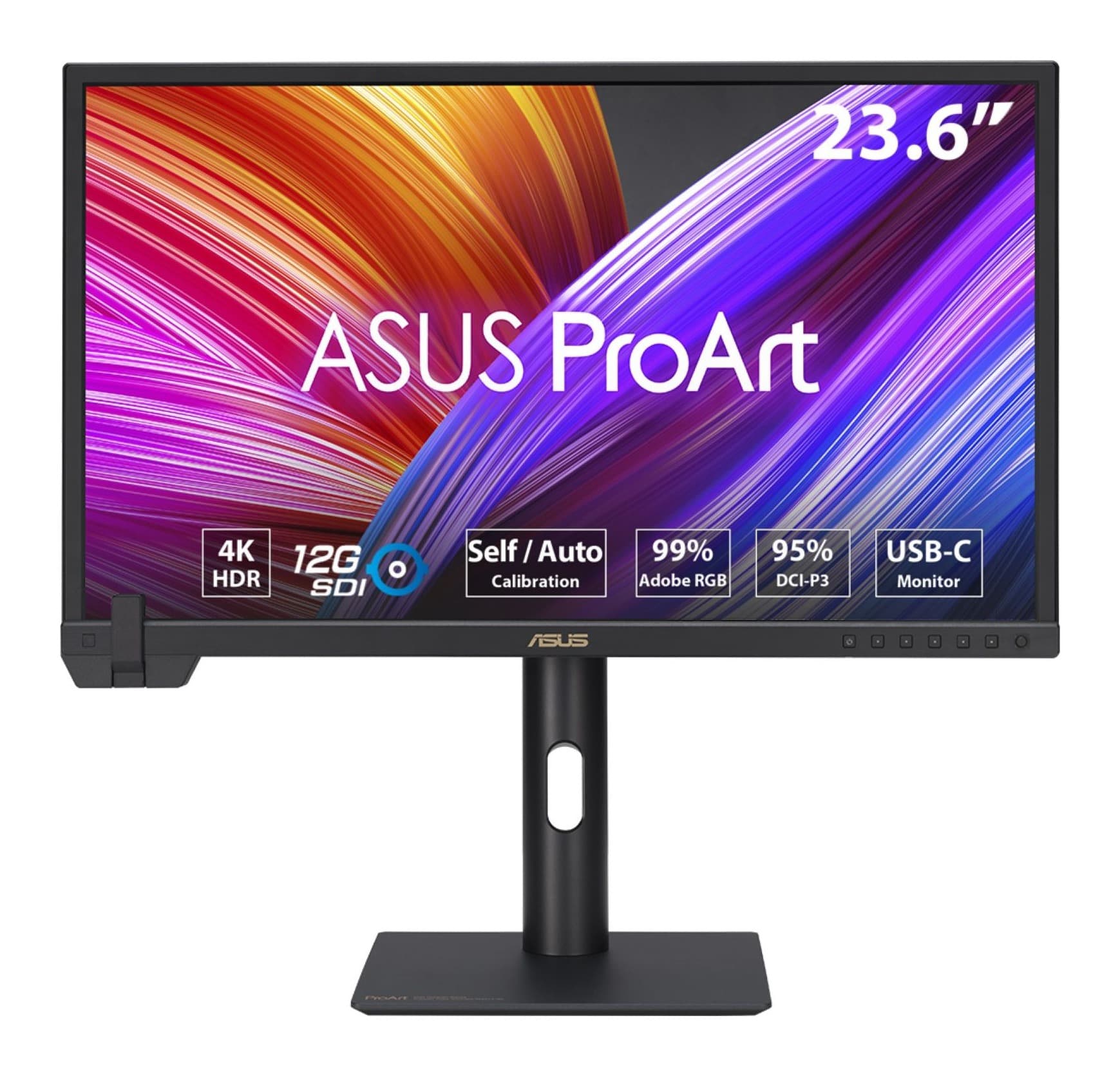 Asus ProArt PA24US 24 inç 4K UHD 12G-SDI Dahili Kolorimetreli Profesyonel Monitör Görsel 1