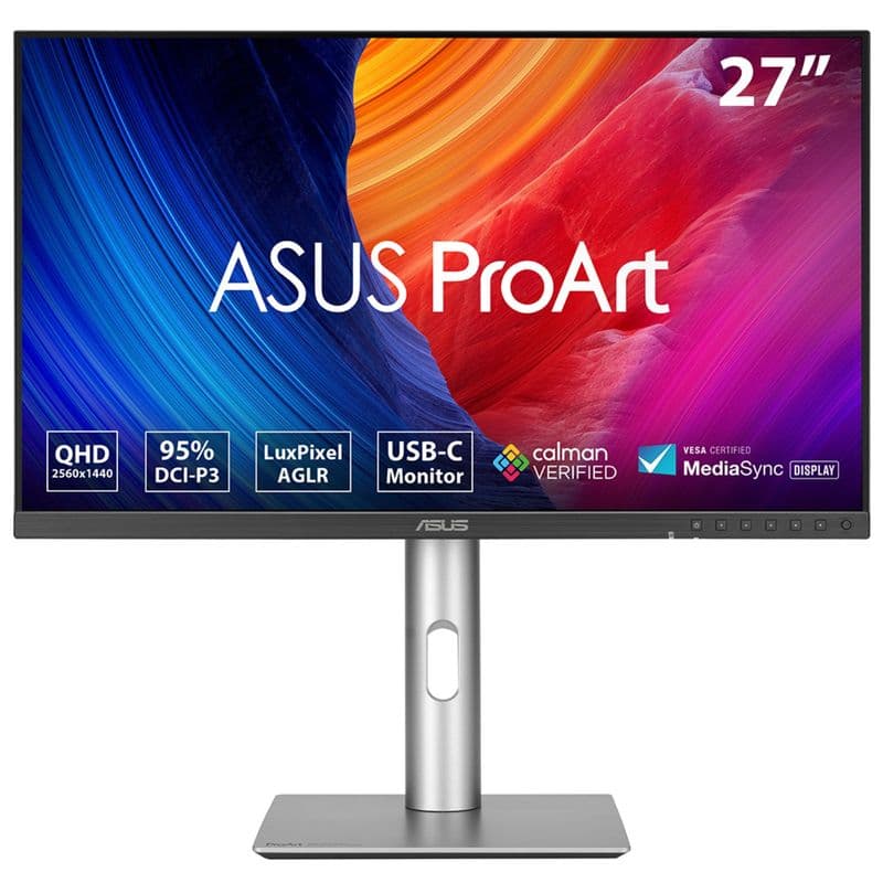 Asus ProArt PA278CFRV 27 inç 100Hz WQHD IPS USB-C (96W) Calman Monitör
