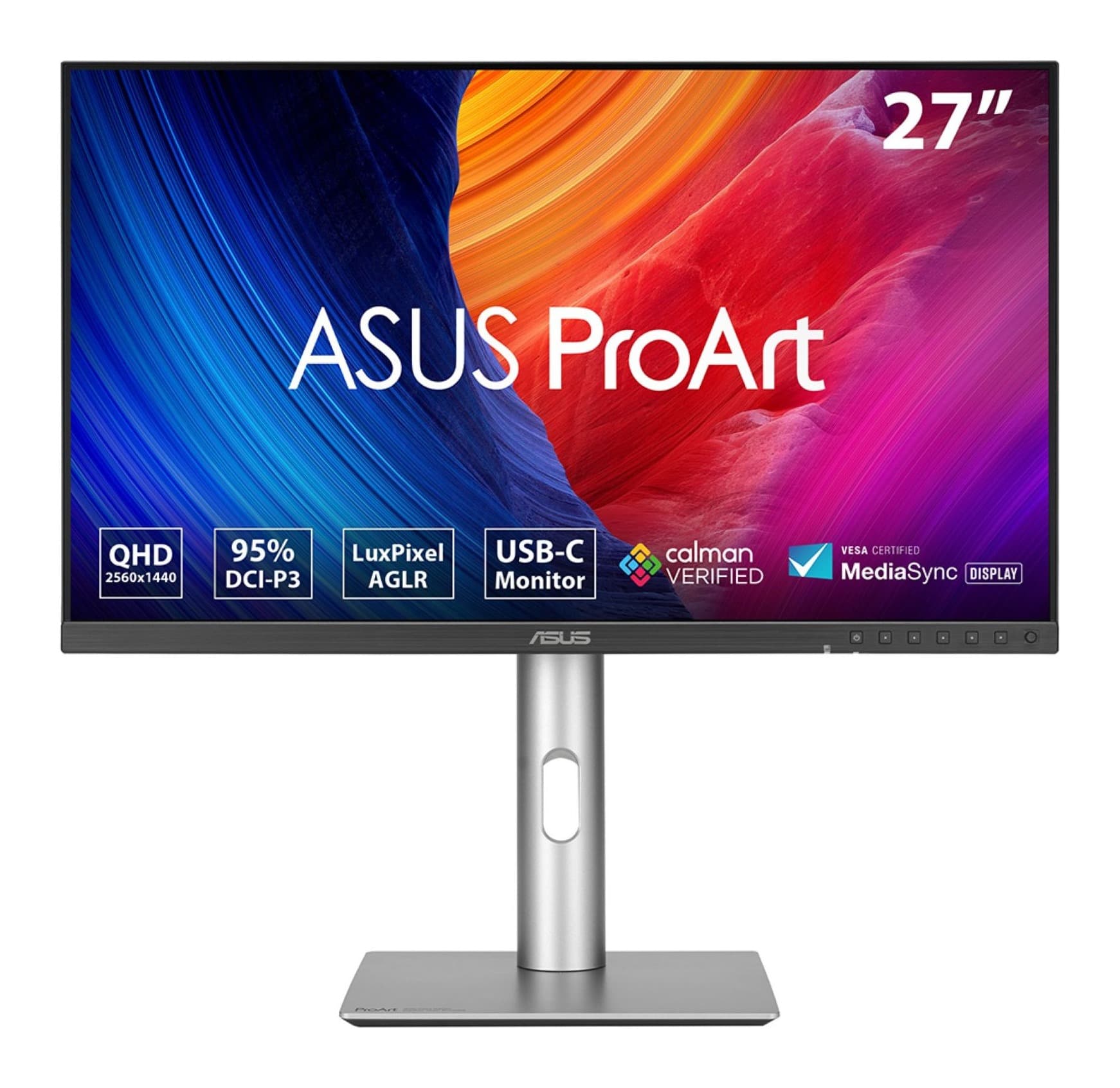 Asus ProArt PA278CFRV 27 inç 100Hz WQHD IPS USB-C (96W) Calman Monitör Görsel 1