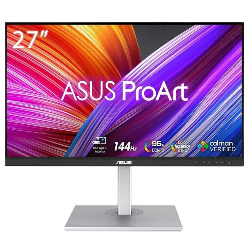 Asus ProArt PA278CGV 27 inç 144Hz WQHD IPS USB-C (90W PD) Calman Monitör