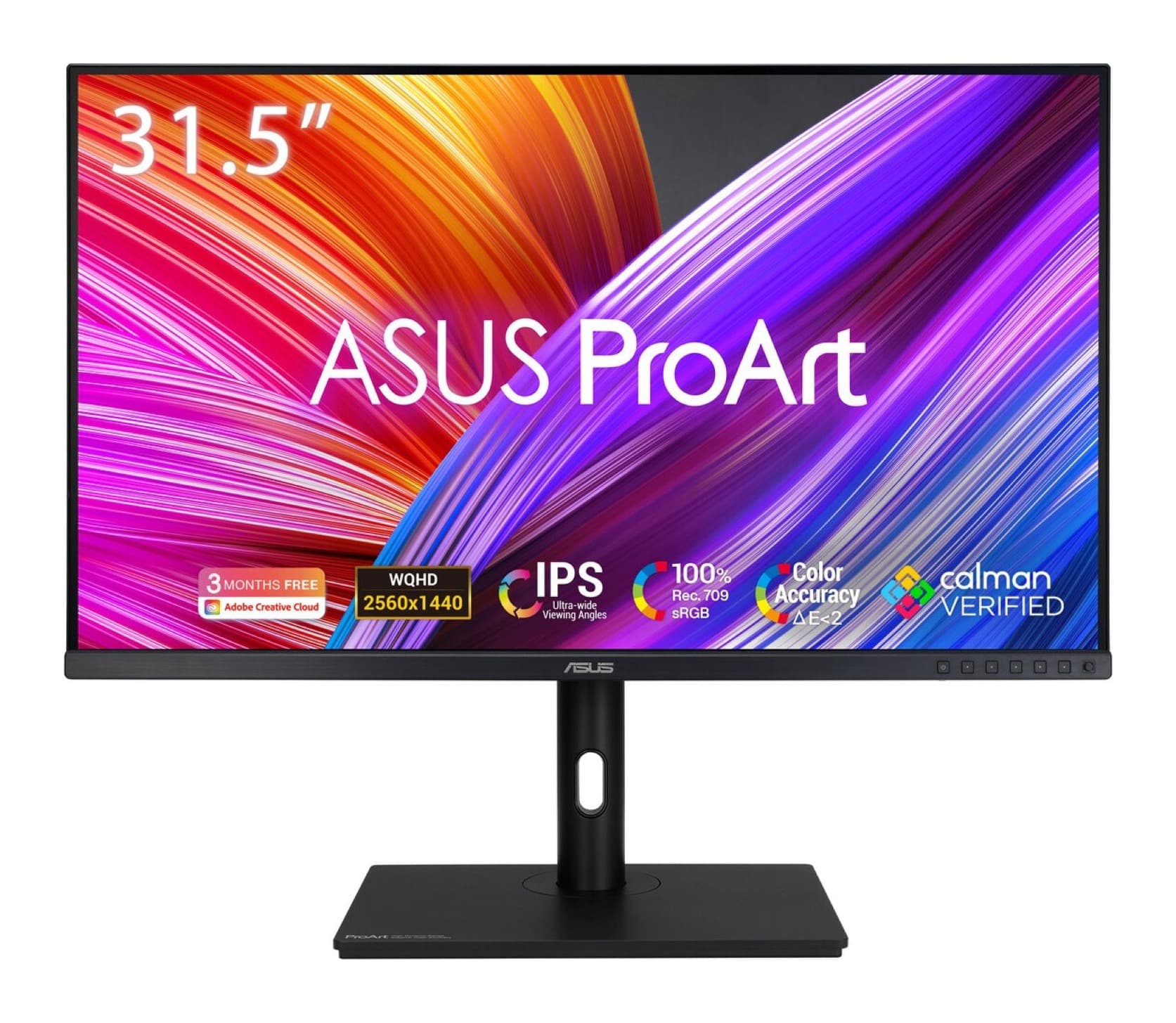 Asus ProArt PA328QV 31.5 inç WQHD Calman Doğrulamalı IPS Pivot Monitör Görsel 1