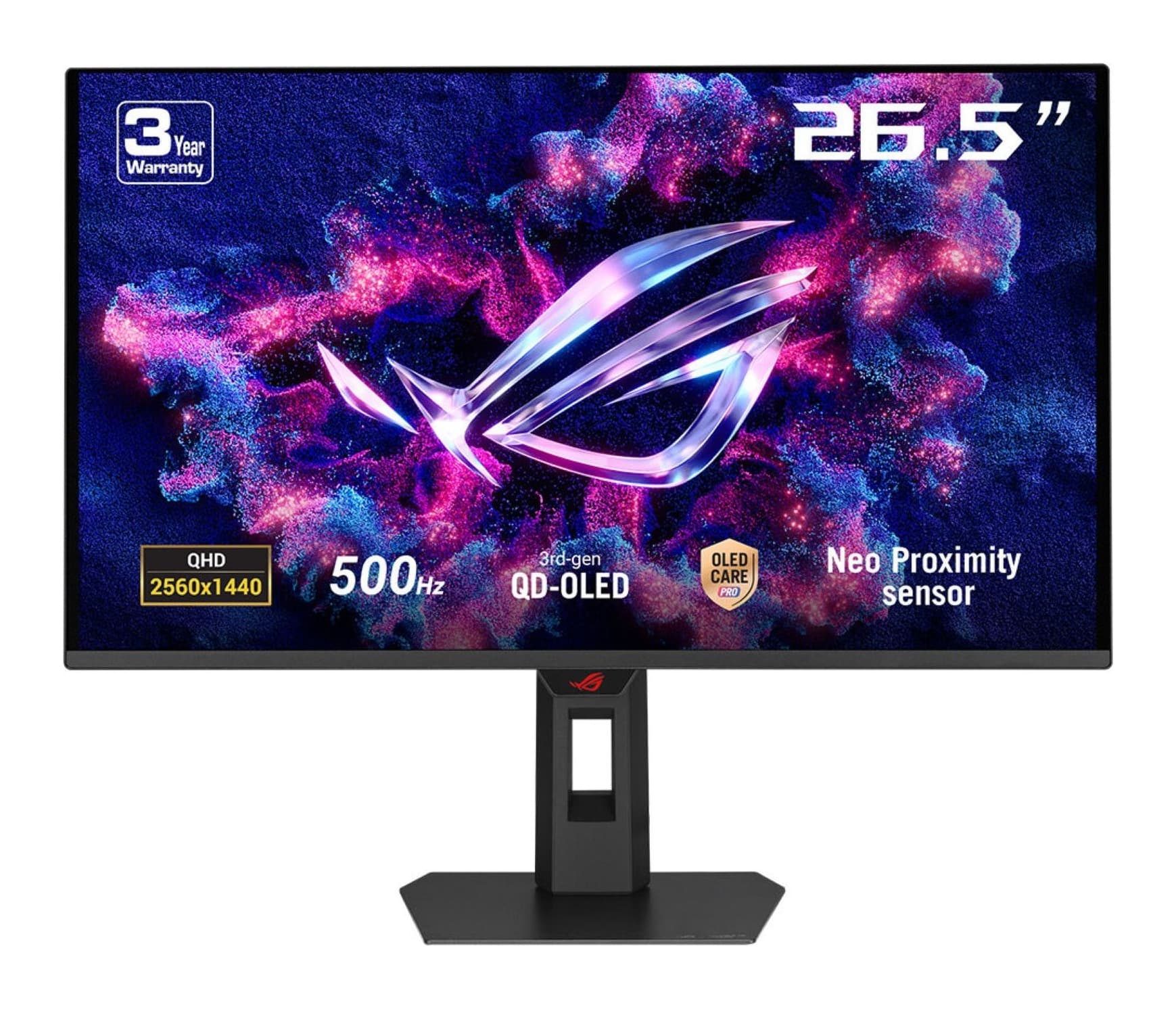 Asus ROG Strix OLED XG27AQDPG 27 inç 500Hz 0.03ms WQHD OLED Monitör Görsel 1