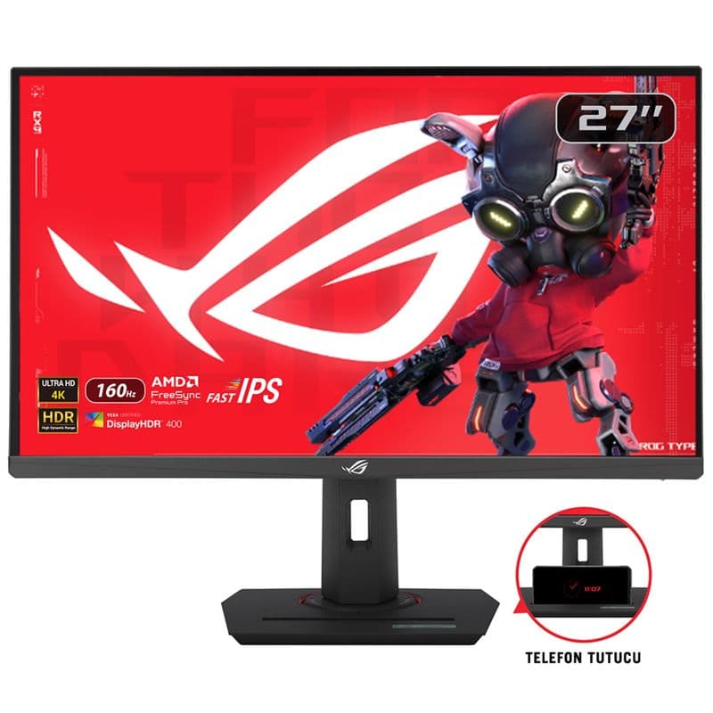 Asus ROG Strix XG27UCS 27 inç 160Hz 4K UHD Fast IPS USB-C Gaming Monitör