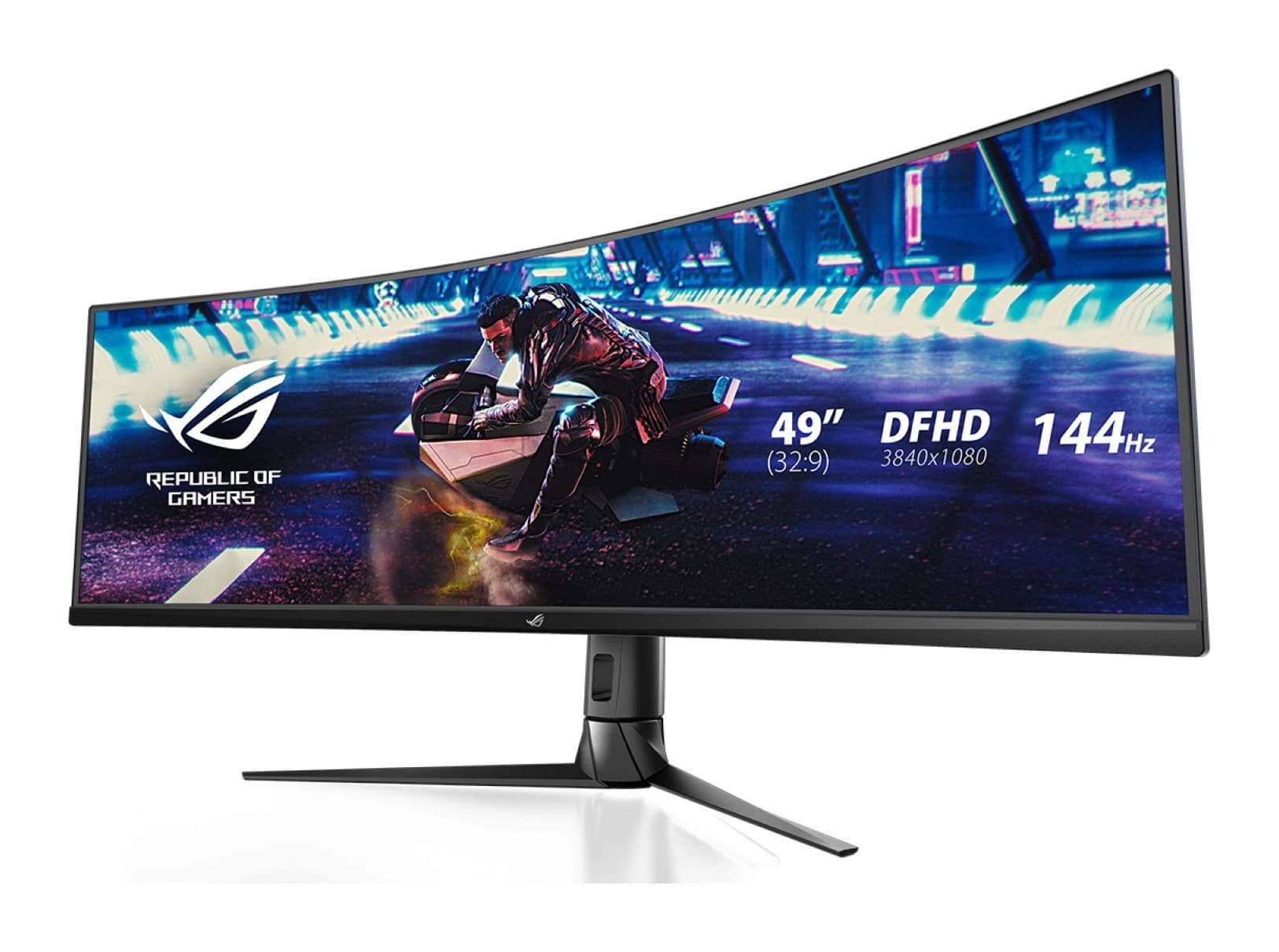 Asus ROG Strix XG49VQ 49 inç 144Hz 1800R Super Ultra-Wide DFHD Monitör Görsel 1