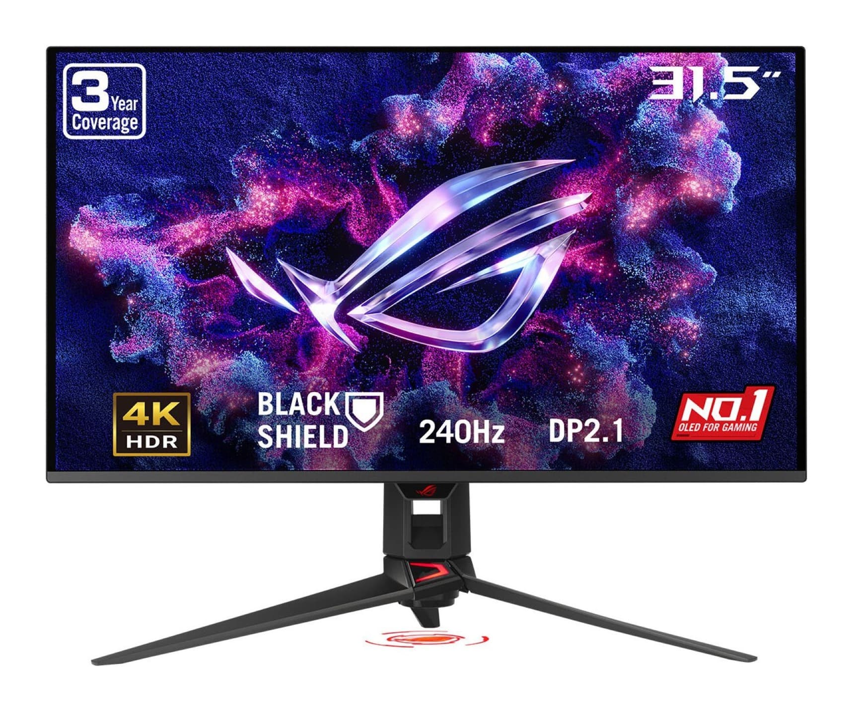 Asus ROG Swift OLED Gen3 (PG32UCDM3) 32 inç 240Hz 4K QD-OLED Monitör Görsel 1